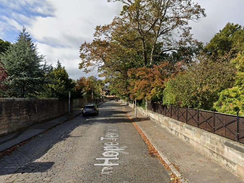 Hope Terrace now, with an average house price of £1,283,000.