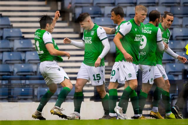 Hibs had more to celebrate than just a win at Hampden on Saturday