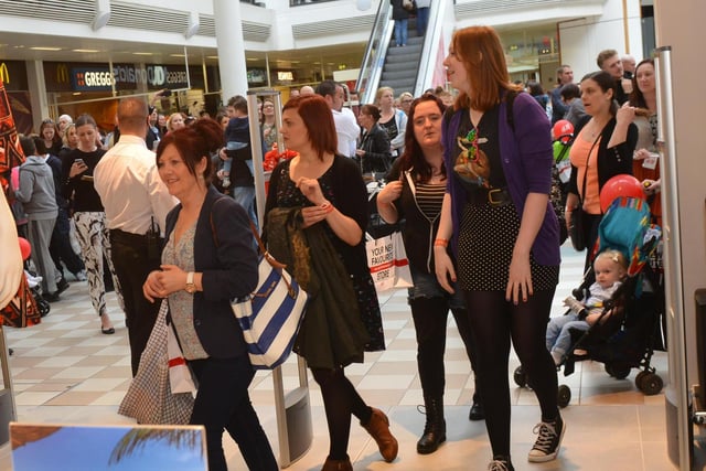Were you pictured on the first day of H&M in the Middleton Grange Shopping Centre in 2016?
