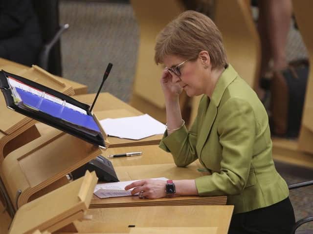Nicola Sturgeon has said the Scottish Government is investigating the issue