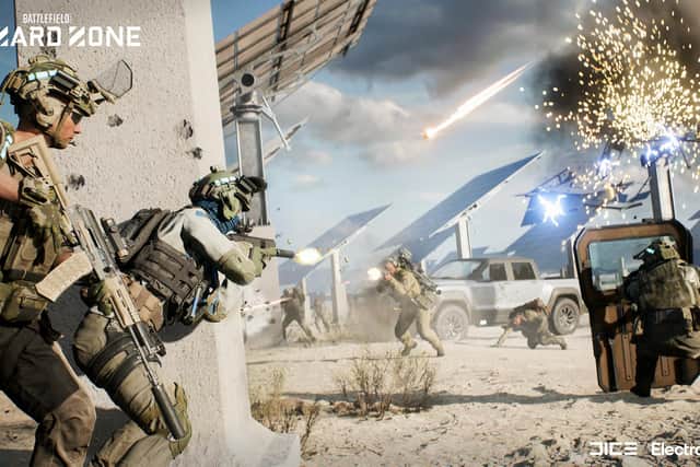 Hazard Zone is one of the two new, high intensity modes unleashed in Battlefield 2042. (Image courtesy of EA DICE)