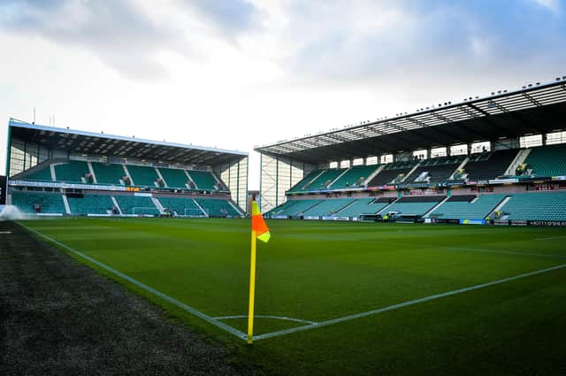 The Easter Road player budget has received a £24,500 boost from fans' group HSL.  (Photo by Paul Devlin / SNS Group)