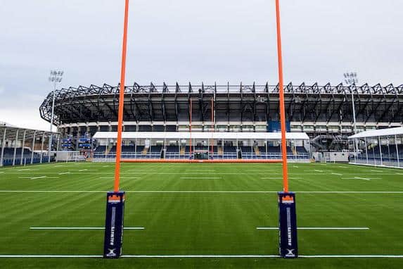 A view of the new Edinburgh Rugby stadium at BT Murrayfield. Picture: Ross Parker/SNS