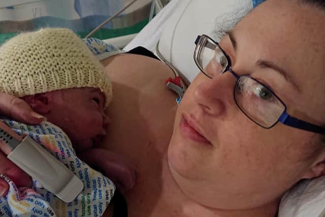 The Edinburgh mum gave birth to her miracle son, Patrick, three, after going to Prague for IVF treatment.