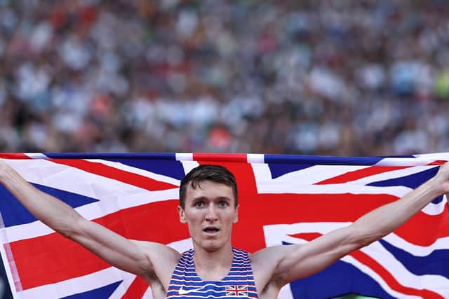 Jake Wightman has enjoyed an incredible summer of success. Picture: Simon Hofmann/Getty