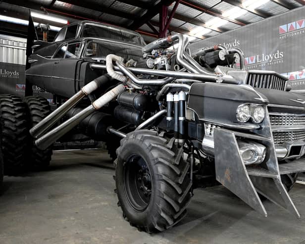 Anyone think of risking the roads in Glasgow might wish to consider driving a Mad Max-style vehicle (Picture: Saeed Khan/AFP via Getty Images)
