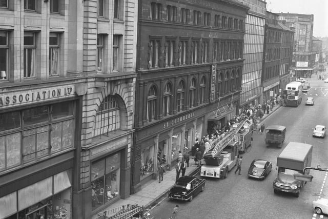 St Cuthbert's Co-op was an Edinburgh-based consumer co-operative society and a proud city institution which employed thousands of people at its height. Pictured is the St Cuthbert's store at Bread Street, which was one of the largest.
