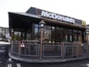 One of McDonald's restaurants in Edinburgh.