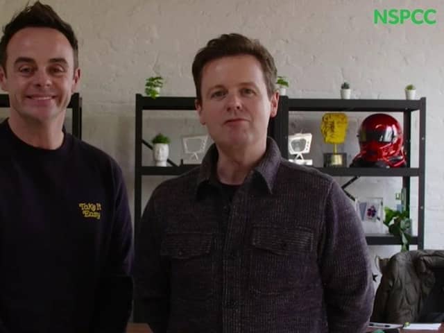 TV duo Ant and Dec are hosting the programme to help children learn about their right to be safe from abuse and neglect (Photo: NSPCC).
