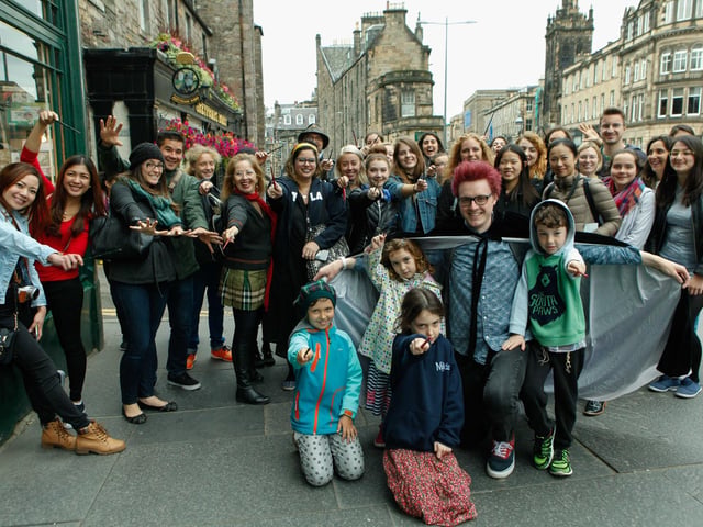 Fans can enjoy the city's 90 minute Potter Trail, or for a more immersive experience, the four-hour Potter Tour across the city. Photo by Toby Williams.