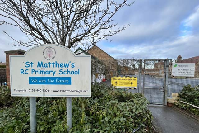 St Matthew's RC Primary in Rosewell, Midlothian