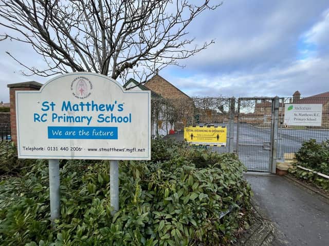 St Matthew's RC Primary in Rosewell, Midlothian