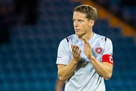 Christophe Berra re-signed for Hearts for a second spell back in 2017. Picture: SNS
