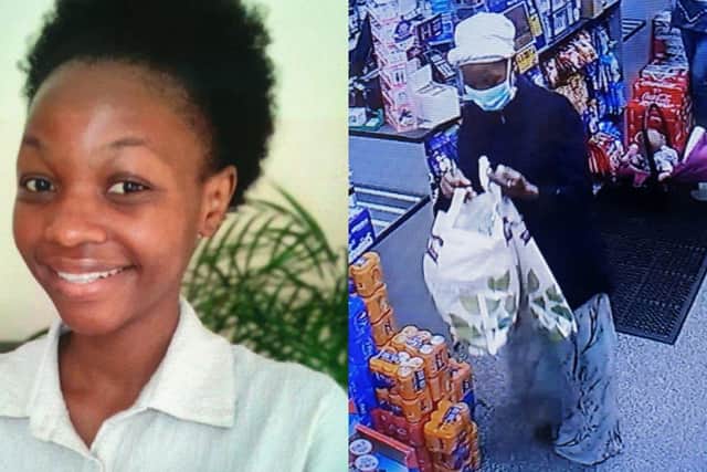 Bervely Chaleka was known to have travelled into the city centre on Monday evening to visit shops on Princes Street.