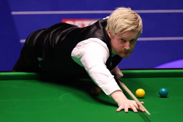 Neil Robertson of Australia made a 147 break at the Crucible but lost his match 13-12