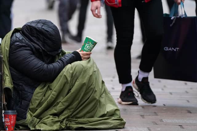Tackling homelessness requires more than hand-wringing from politicians (Picture: Andrew Milligan/PA)