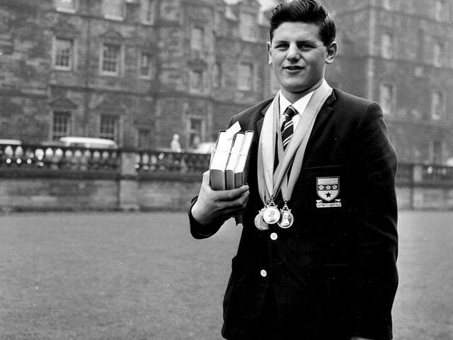 Thomas Robertson, the Dux of George Heriot's School in 1963.