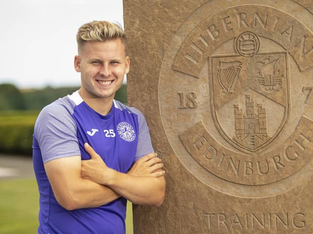 James Scott has spoken candidly about his loan spell at Hibs