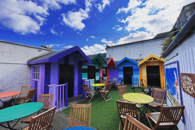 Foresters Guild, on Portobello High Street, has super-cosy beach-style huts in its beer garden that are perfect for a quiet pint and a chat with friends. This popular pub also has seating to the front where you can catch some rays on sunny days.