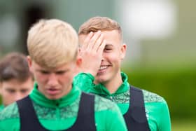 Hibs youngsters Josh Doig (left) and Ryan Porteous are expected to attract interest this summer. (Photo by Mark Scates / SNS Group)