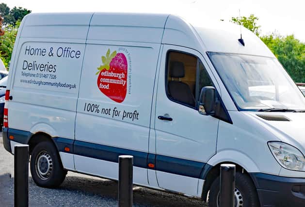 The food charity's delivery van, similar to the one pictured, was reported stolen from their base in Tennant Street earlier this week.