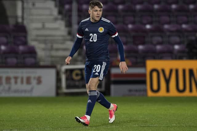 Connor Smith has been included in the Scotland under-21 squad to face Denmark and Belgium. Picture: SNS