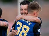 Craig Halkett and Finlay Pollock impressed for Hearts. (Photo by Mark Scates / SNS Group)