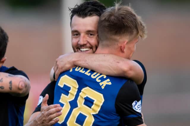Craig Halkett and Finlay Pollock impressed for Hearts. (Photo by Mark Scates / SNS Group)