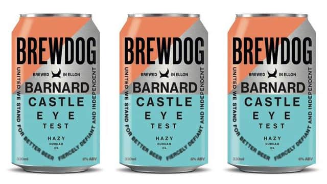 The Barnard Castle eye test IPA is available to pre-order now.