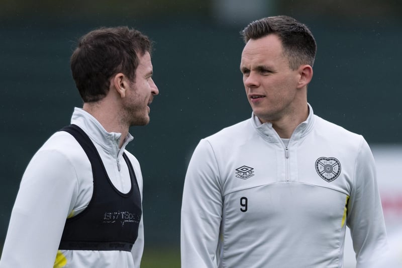 Lawrence Shankland speaks to Andy Halliday