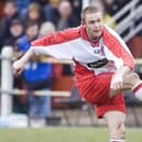 Keith McLeod in action for Spartans against St Mirren in the Scottish Cup in 2006