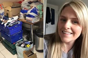 Jade Campbell has coordinated the donations