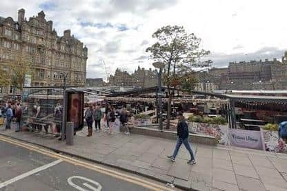 The ‘Festival Village’ which sits on top of Waverley Market could soon be forced to close.