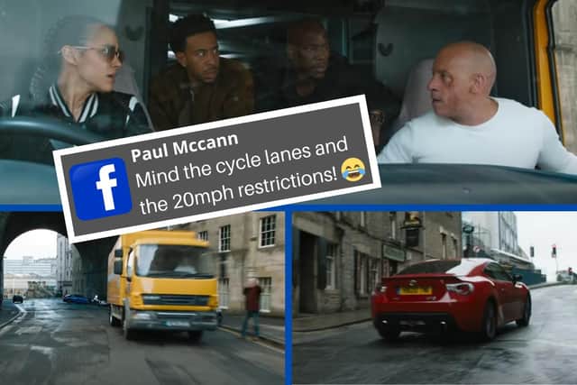 Evening News readers have weighed in on Edinburgh’s starring role in a newly-released clip of the latest Fast & Furious film, set to hit cinemas later this month.