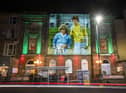 An image from the Scottish coming-of-age romantic comedy film Gregory’s Girl was projected onto the Filmhouse in Edinburgh after it was suddenly closed down when its operator went into administration. Picture: Jane Barlow