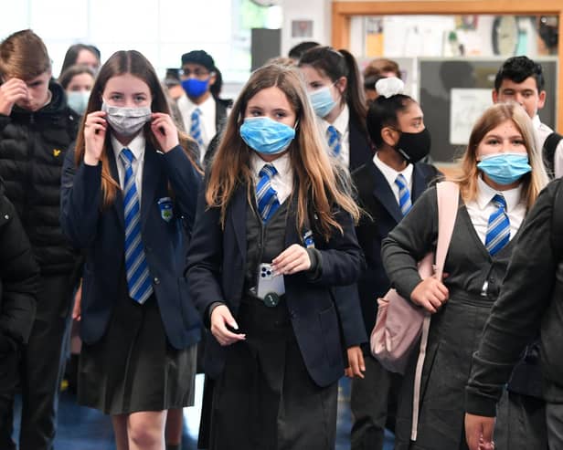 Scottish pupils will need to wear face masks in schools until the October holidays.