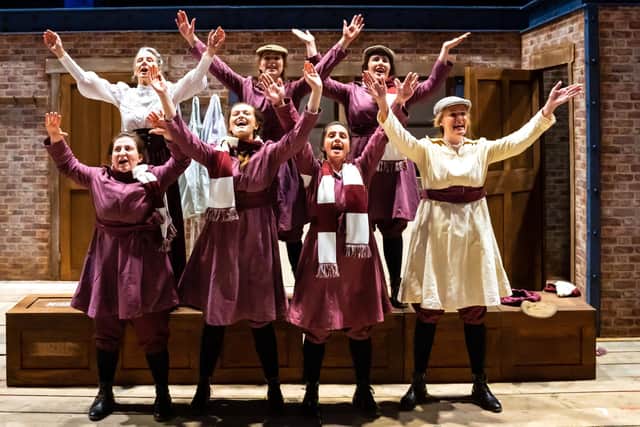 Sweet FA, which charts the rise of women's football during the First World War, will be staged at Tynecastle Park during this year's Fringe (Picture: Simon Messer)