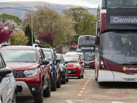 Traffic on Scotland's roads reached an all-time high before the Covid pandemic (Picture: Lisa Ferguson)