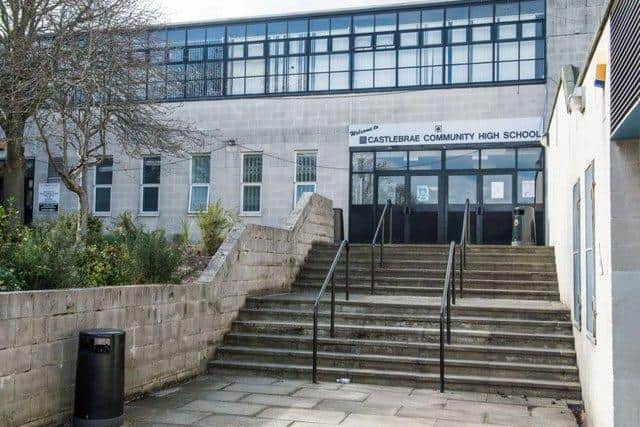 Scandal-hit: The city's Castlebrae High School
