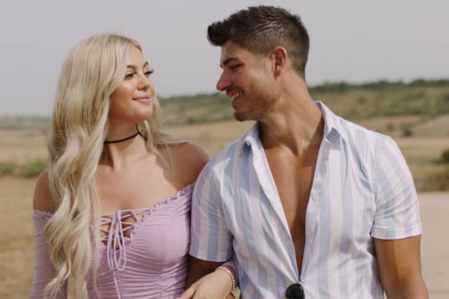Anton and Belle during happier times on Love Island Season 5 (ITV)