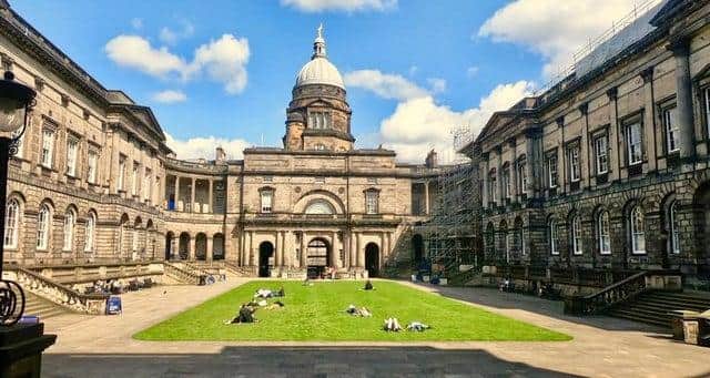 Edinburgh University. Pic: Shutterstock