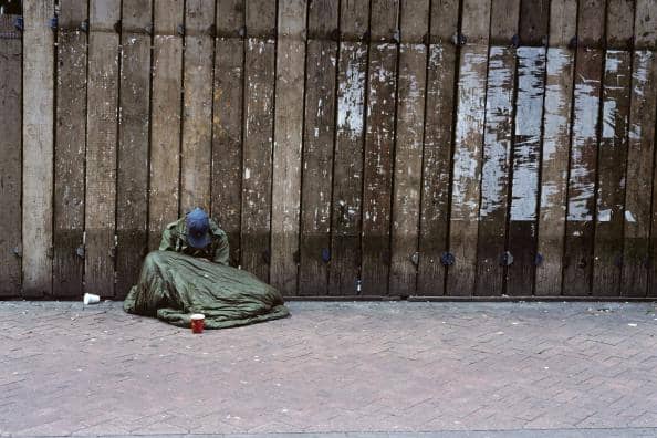 Things are tough enough during the pandemic without having to face life on the streets, says Hayley Matthews (Picture: Francois le Diascorn/Gamma-Rapho via Getty Images)