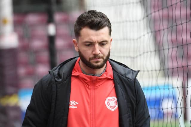 Craig Halkett was gutted to miss Hearts´ two European games at Tynecastle Park through injury. Picture: Mark Scates / SNS
