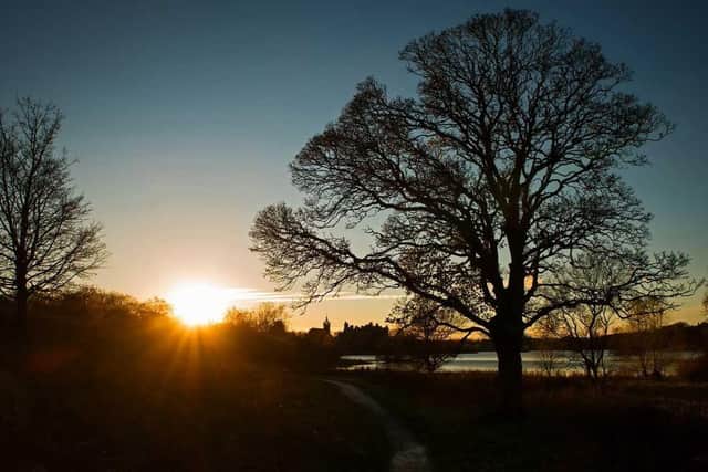 General view of the loch at Linlithgow looking towards the palace. Picture: Nigel Duncan