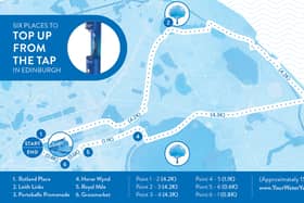 A route map for the tap it up runners