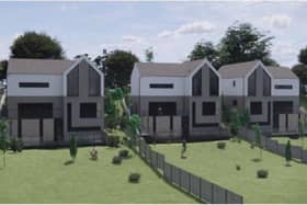An artists impression of the proposed houses at Cairnbank Road, Penicuik.  (Pic: Midlothian Planning Portal)