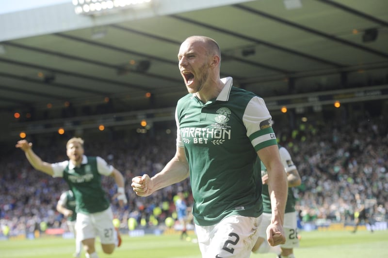 Hibs fans were quick to suggest club legend 'Sir David Gray' as the perfect person to voice the tram announcements in Edinburgh. The defender, who is now a coach at the club, went down in history as the scorer of the winning goal in the 3-2 Scottish Cup final victory over Rangers at Hampden in 2016, which ended the Leith club's 114-year Scottish Cup hoodoo.