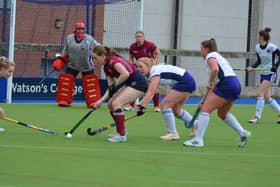 Watsonians on the attack against Inverleith at Tipperlin
