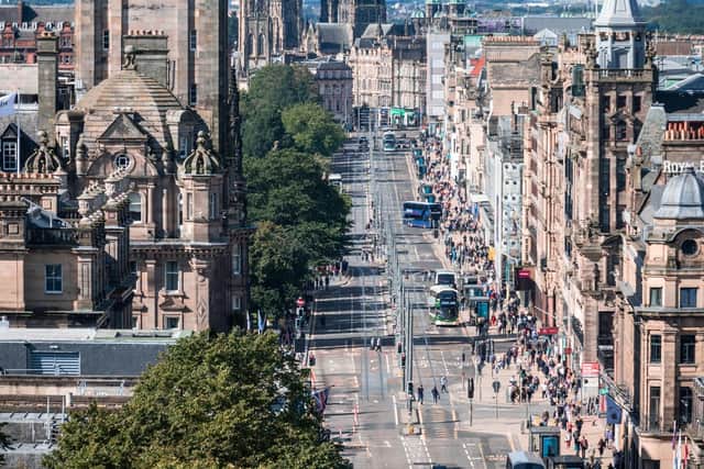 The council has a new vision for Princes Street, Ross bandstand and Waverley footbridge