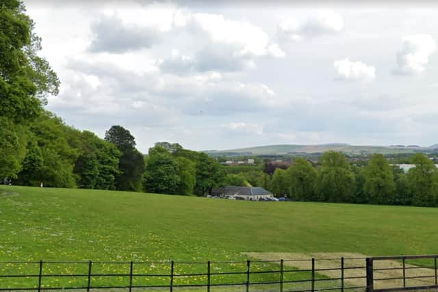 Howden Park in Livingston where the two teenagers were attacked on Saturday picture: Google maps